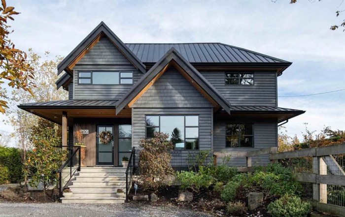 Black House | the beauty of black siding | Gambrick