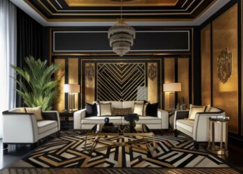 8 Art Deco living room ideas that will add glamor and style | Homes and ...