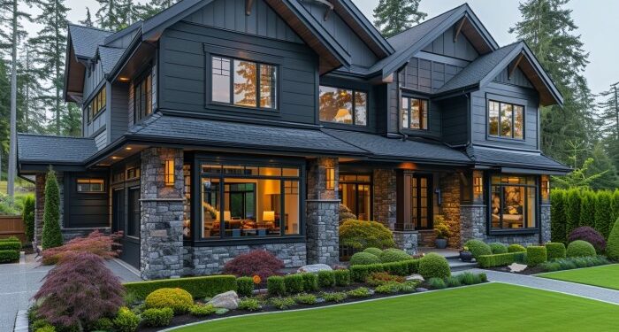 Discover the Allure of a Black Siding House